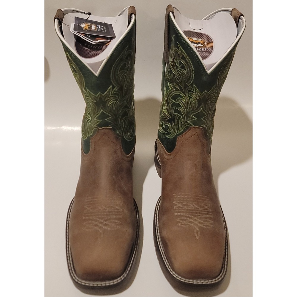 NWB‎ TORO Men's Steel Toe Composite Toe Slip-Resistant Work Leather Boot Sz 11EE